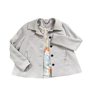 spring button up jacket